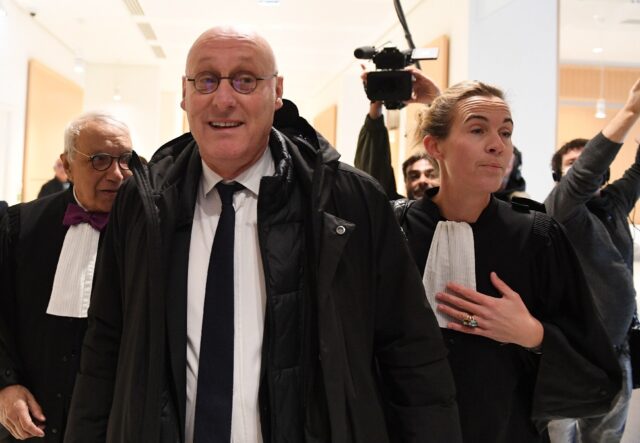Bernard Laporte before his court hearing in December