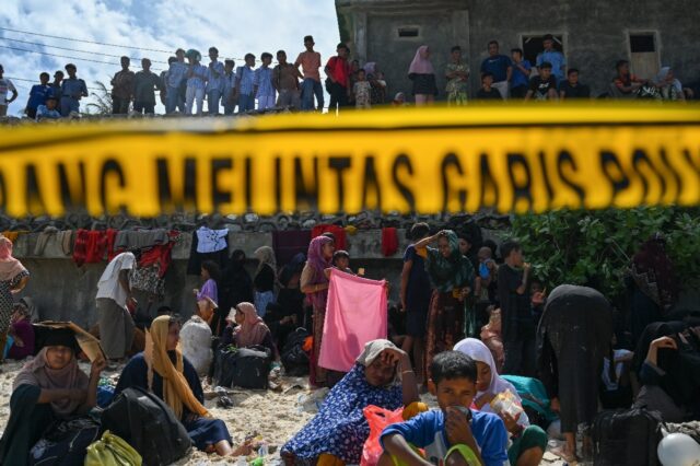 More than half a dozen boats carrying hundreds of Rohingya from Bangladesh arrived in Aceh