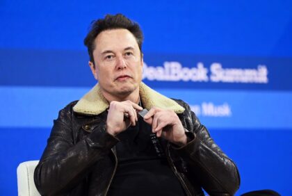 Elon Musk's comments at the New York Times' Dealbook conference drew a shocked silence