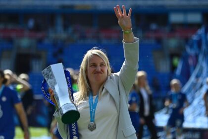 Emma Hayes will depart as Chelsea women's manager at the end of the season