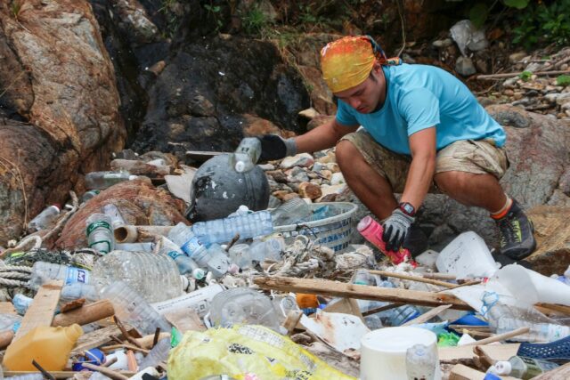 Hong Kong is swamped with trash -- 13 dumpsites are brimming and the final three landfills