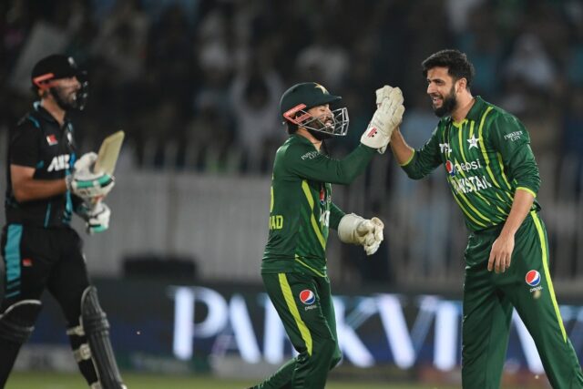 Imad Wasim's (right) last international match was a T20I against New Zealand this year