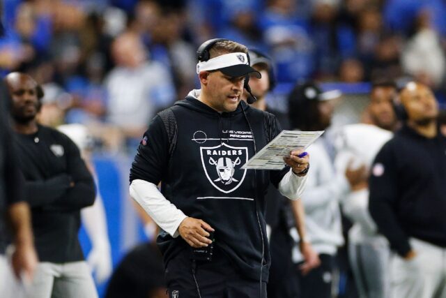 Las Vegas Raiders head coach Josh McDaniels has been fired by the team after less than two