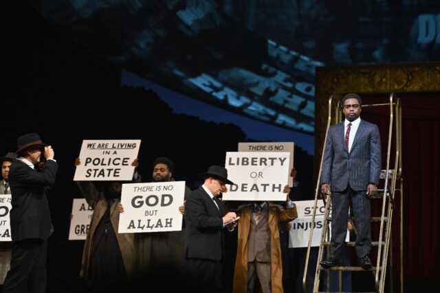 'X: The Life and Times of Malcolm X' first premiered in the mid-1980s, but is having its New York Met debut with a revised score and Afrofuturist production design