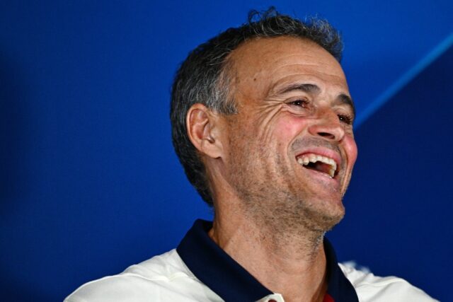 Luis Enrique took over at PSG in the summer