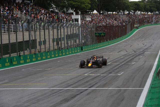 Max Verstappen will start on pole position for Sunday's race