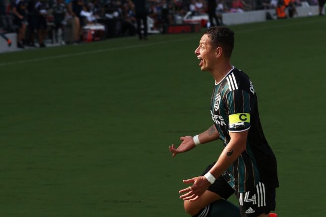 Mexican striker Javier "Chicharito" Hernandez of the Los Angeles Galaxy has parted aways w