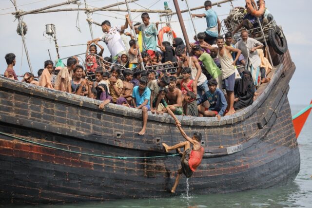 The mostly Muslim Rohingya are heavily persecuted in Myanmar and thousands risk their live