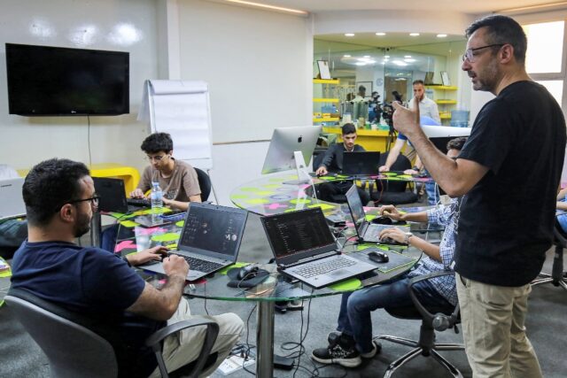 Nour Khrais, technical partner in The Jordan Gaming Lab, which provides equipment and educ