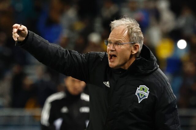 Seattle Sounders head coach Brian Schmetzer is looking for his third MLS title