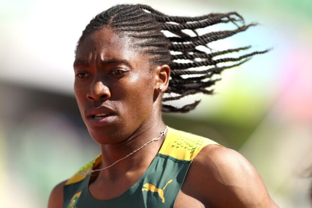 Two-time Olympic champion Caster Semenya