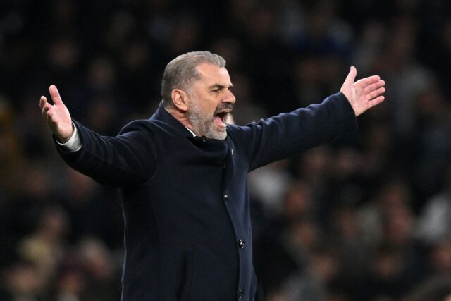 Tottenham boss Ange Postecoglou