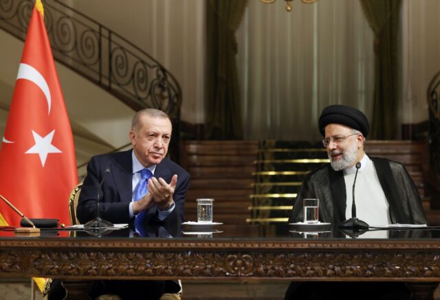 Turkish President Recep Tayyip Erdogan and Iranian counterpart Ebrahim Raisi are both clos