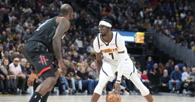 Jokic's Triple-double Lifts Nuggets Past Rockets 134-124 In Murray's ...