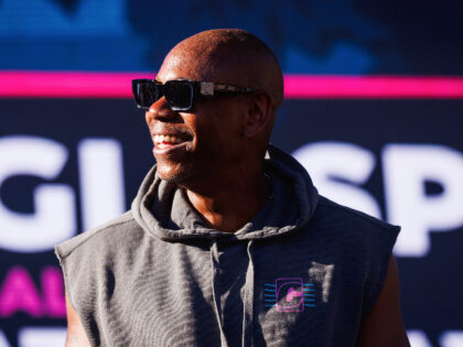 NAPA, CALIFORNIA - JULY 29: Dave Chappelle speaks on the Black Radio stage at the Blue Not