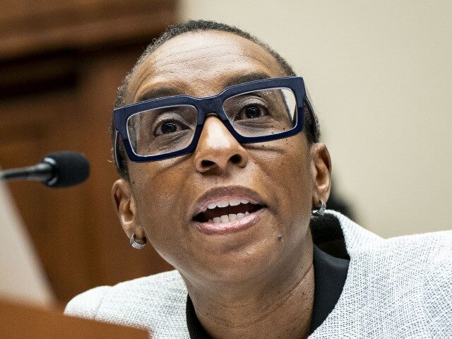 Claudine Gay, president of Harvard University, during a House Education and the Workforce