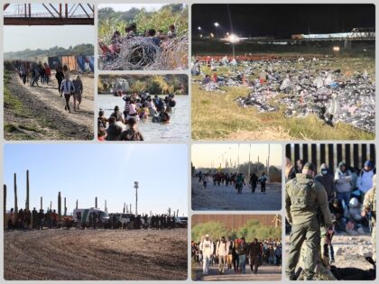 December mid-month migrant apprehensions. (Photos: Breitbart Texas and U.S. Border Patrol)