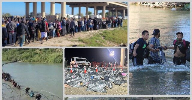 BORDER CRISIS: 17,000 Migrants Apprehended in 5 Days in Texas Border Sector