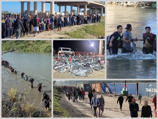 BORDER CRISIS: 17,000 Migrants Apprehended in 5 Days in Texas Border Sector - Vimarsana News