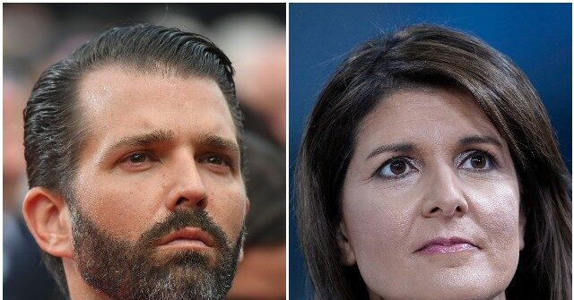 Donald Trump Jr. Stands Against Globalist Push for Nikki Haley for VP