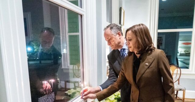 Media Fawned over Emhoff at Hanukkah Until He Revealed He Knew Nothing