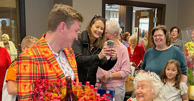 'Life of the Party': Ohio Woman Turning 105 Receives 105 Whisky Shooters from Fireball