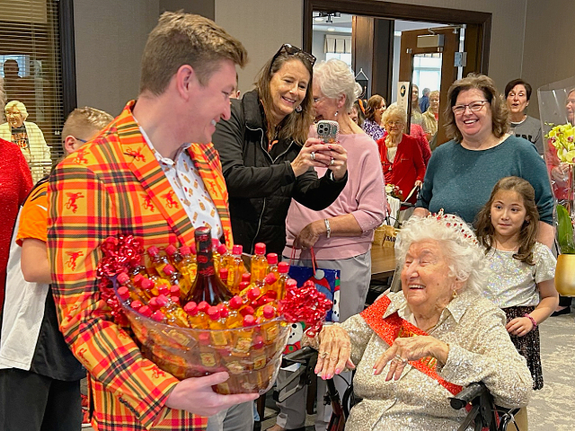 Ohio Woman Turning 105 Receives 105 Whisky Shooters from Fireball - Vimarsana News
