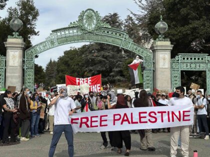 Free Palestine at Berkeley (Michael Liedtke / Associated Press)