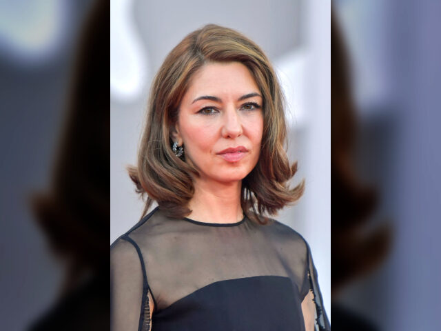 Sofia Coppola attends a red carpet for the movie "Priscilla" at the 80th Venice Internatio