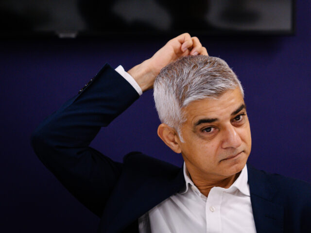 Sadiq Khan, mayor of London, during a discussion at the London For Everyone campaign launc