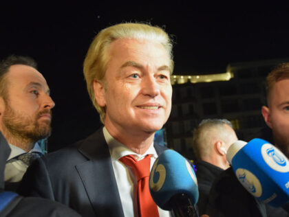 THE HAGUE, NETHERLANDS - NOVEMBER 28: Leader of the Party for Freedom (PVV) Geert Wilders