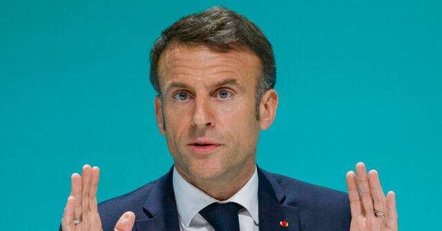 Macron Claims Eliminating Hamas Terrorists Would Take Israel 'Ten Years'