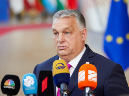 Viktor Orban, Hungary's prime minister, arrives for a summit of European Union leader