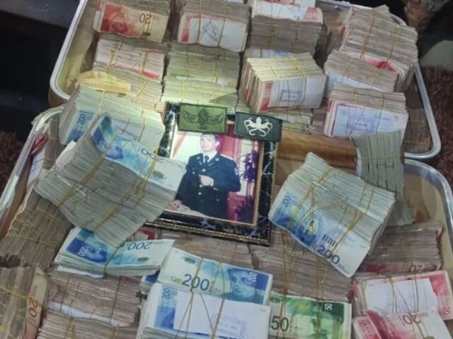 PHOTO: Over $1 Million Cash in Suitcases in Hamas Official's Home in Gaza - Vimarsana News