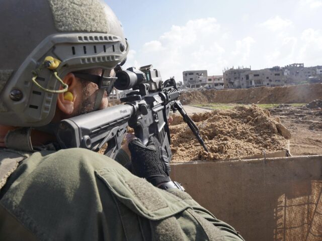 IDF soldier in Gaza (IDF)
