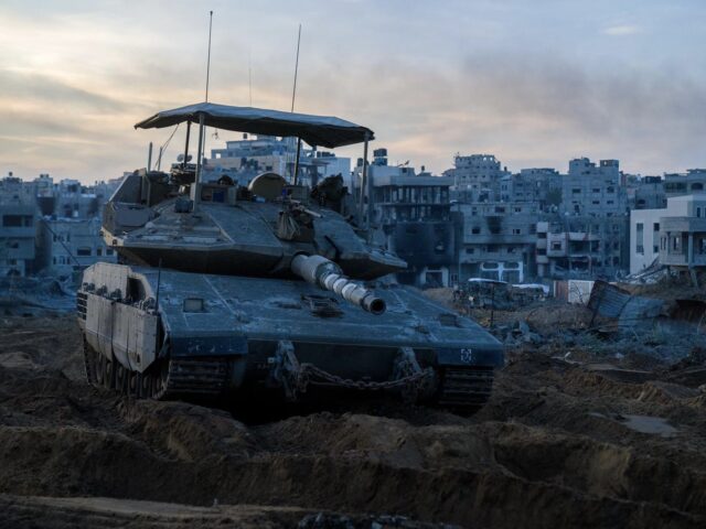 An Israeli tank in Gaza (IDF)
