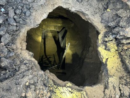 Tunnel shaft in ambush (IDF)