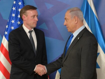 Jake Sullivan and Benjamin Netanyahu (Amos Ben-Gershom GPO)