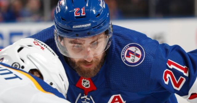 VIDEO: Rangers' Barclay Goodrow Forced to Exit Game After Taking Puck Straight to the Face