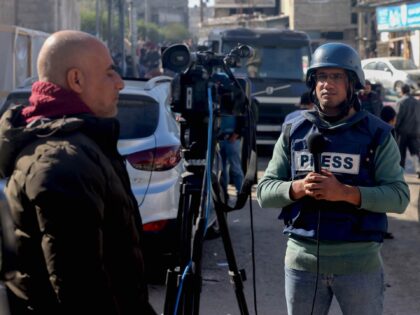 Press in Gaza (Mohammed Abed / AFP via Getty)