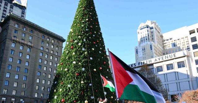 Pro-Palestinian Protest Disrupts Christmas in San Francisco: 'No Xmas as Usual'