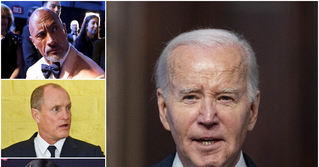 5 Hollywood Celebrities Who've Turned on Joe Biden: The Rock, Woody Harrelson, Cardi B