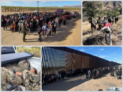 Tucson Sector agents apprehend more than 17,000 migrants in last week of November. (U.S. B
