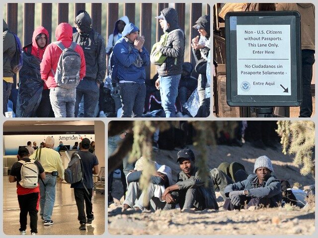Tucson Migrants in December (Randy Clark/Breitbart Texas)