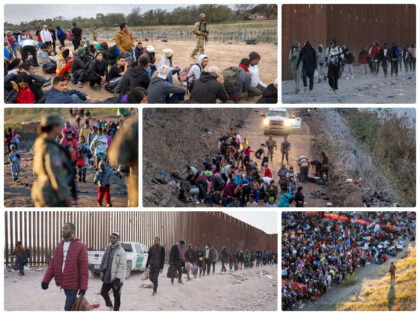 Tucson and Eagle Pass Migrant Apprehensions (File Photos: Getty Images)
