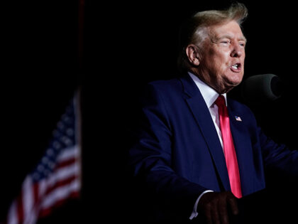 Former President Donald Trump speaks at a rally, Aug. 5, 2022, in Waukesha, Wis. Ten Repub