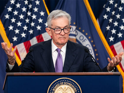 Federal Reserve Chair Jerome Powell attends a press conference in Washington, DC, on Dec.