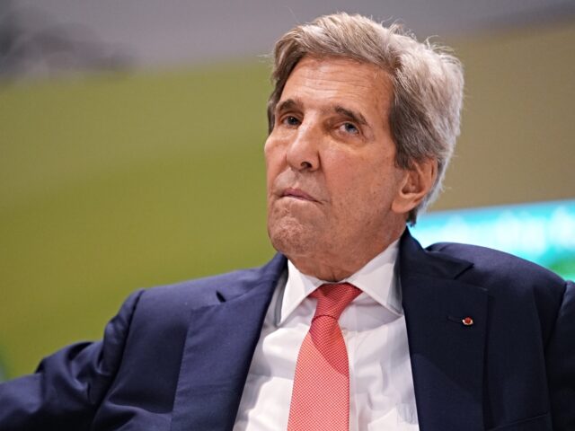 DUBAI, UNITED ARAB EMIRATES - DECEMBER 03: John Kerry, Special Presidential Envoy for Clim