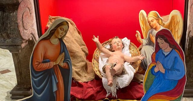 Italian Parish Erects Nativity Scene with Lesbian Virgin Mary
