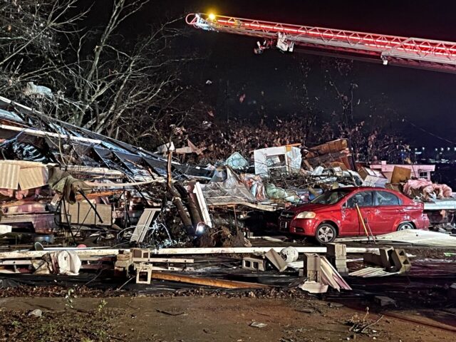 Multiple tornadoes ripped through central Tennessee late Saturday, killing six people and